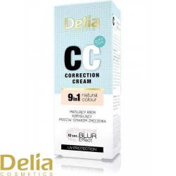 DELIA - CC matirajuća tonirana krema protiv umorne kože 9u1 30ml